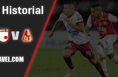 Historial Independiente Santa Fe vs Deportes Tolima: la tradición contra la actualidad