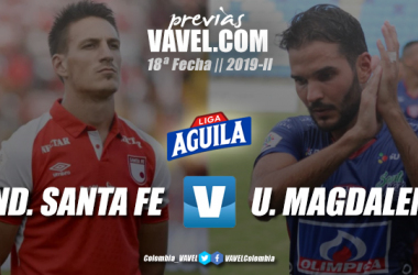 Previa Independiente Santa Fe vs. Unión Magdalena: dos realidades distintas y el triunfo como objetivo