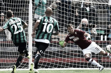 Sassuolo e Torino, 1-1 di rigore
