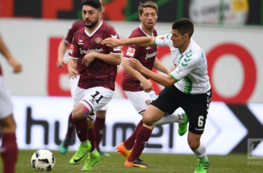 SpVgg Greuther Fürth 1-0 Dynamo Dresden: Aosman's spectacular own-goal seals Shamrocks' win