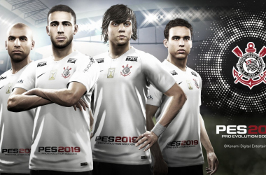 Corinthians anuncia parceria com produtora Konami para o game Pro Evolution Soccer 2019