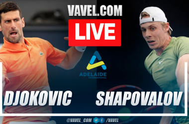 Summary and highlights of Novak Djokovic 2-0 Dennis Shapovalov at ATP Adelaide