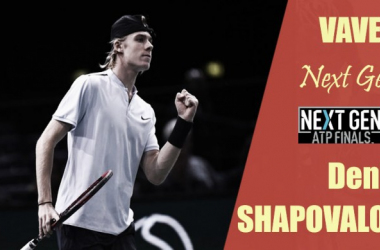 Next Gen ATP Finals. Denis Shapovalov: broche de oro a la temporada de su explosión