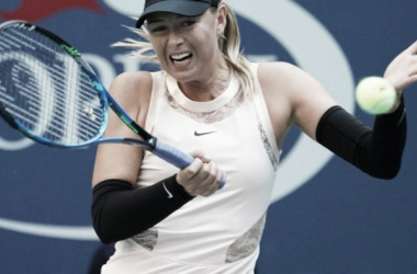 Sharapova va en serio