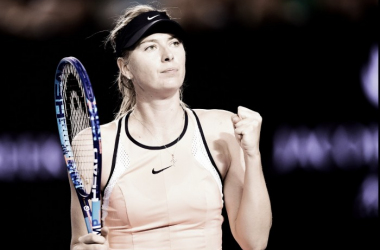 Sharapova continúa su camino