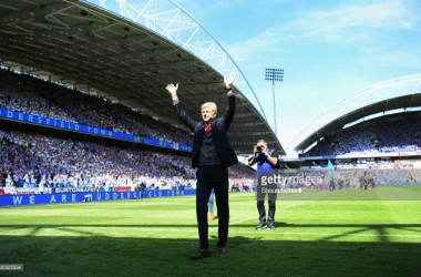 Arsene Wenger "sad" after finishing Arsenal tenure with a victory over Huddersfield
