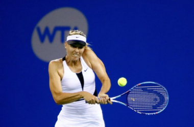 WTA Wuhan: Maria Sharapova Retires With Left Forearm Injury