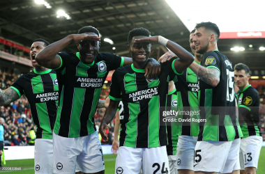 Sheffield
United 0-5 Brighton: Post-Match Player Ratings