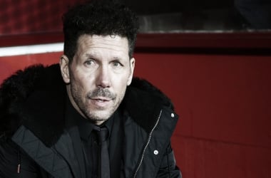 Simeone: "El equipo buscó el partido hasta el final"