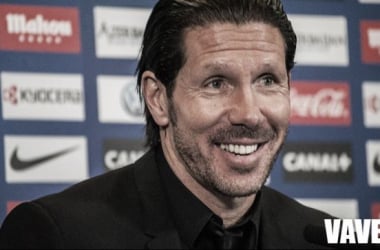 Simeone: &quot;Hoy ha habido fútbol de verdad en la cancha&quot;