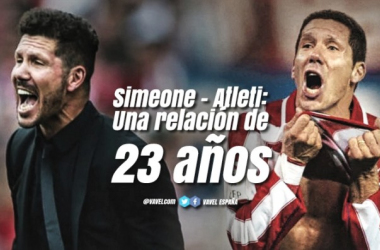 Se cumplen 23 años de la relación &quot;Atleti - Cholo&quot;