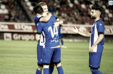 Cristian Santos salva el resultado del Alavés en Soria