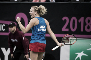 Siniakova da a la República Checa su undécima Copa Federación