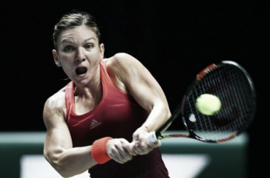 Simona Halep: &quot;En el primer set he jugado mi mejor tenis&quot;