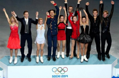 Rusia gana el oro en patinaje artístico por equipos