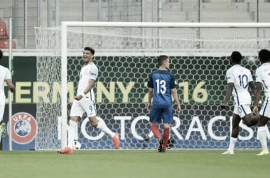 France under-19 1-2 England under-19: Superb start sees Young Lions take three points