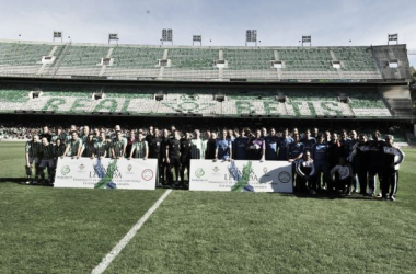 La lucha contra el cáncer triunfa en el Villamarín