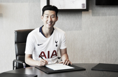 Tottenham renova contrato de Son por mais cinco temporadas