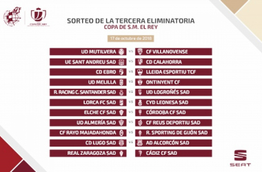 Real Zaragoza - Cádiz CF en la tercera ronda de la Copa del Rey