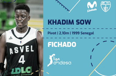 Khadim Sow, nuevo jugador del Movistar Estudiantes