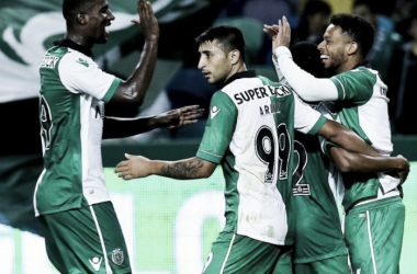 Sporting vence a Praiense y avanza en la Copa