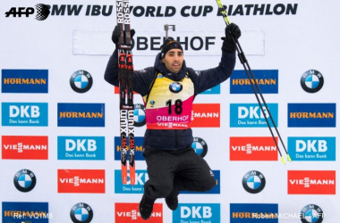 Martin Fourcade démarre l&#039;année de la plus belle des manières