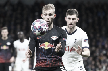 El RB Leipzig deja vivo al Tottenham Hotspur