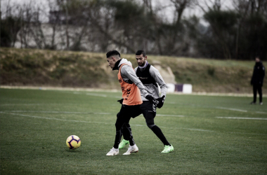 Primer entrenamiento del 2019 para el Valladolid