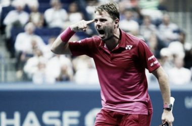 Wawrinka sale indemne de la noria