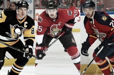 Crosby, Karlsson y Trocheck, estrellas de la semana