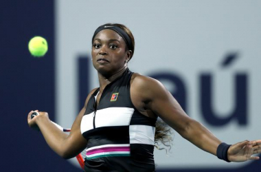 Sara Sorribes lucha pero no puede con Sloane Stephens