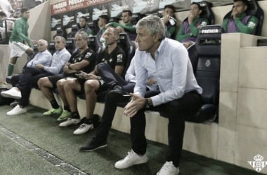 Quique Setién: &quot;Tenemos que mejorar varias cosas&quot;