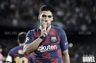 El &#39;pleno&#39; de Luis Suárez