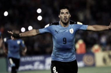 Luis Suárez marca con Uruguay y bate otro récord