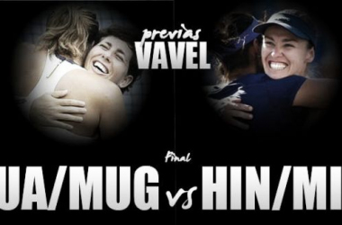 Carla Suárez y Garbiñe Muguruza - Martina Hingis y Sania Mirza: jaque mate