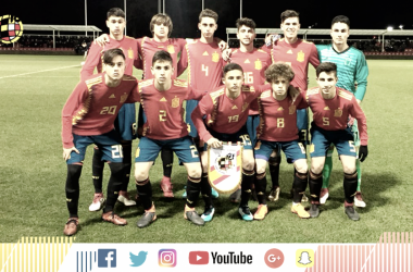 Mario Jiménez convocado con la selección española sub-16