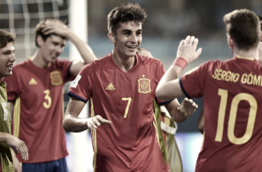 España sub-17 cae 2-1 ante Escocia en el Friendly Match Week