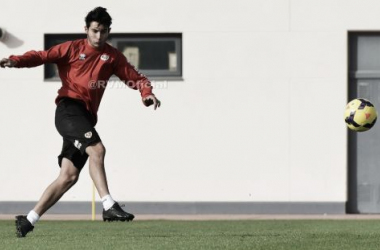 Entrenamiento tras la caída ante el Espanyol