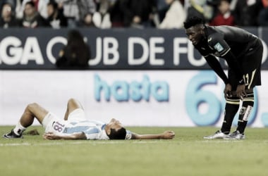 Empate que sabe a victoria en la Rosaleda