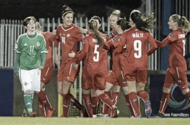 UEFA Women&#039;s EURO 2017 Qualifier - Northern Ireland 1-8 Switzerland: Eight is great for super Swiss