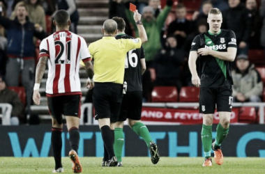Sunderland 2-0 Stoke City: Shawcross dismissal pivotal as Potters suffer defeat