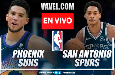 Phoenix Suns vs San Antonio Spurs EN VIVO: ¿cómo ver transmisión TV online en NBA?