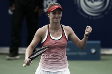 Svitolina sale indemne de una montaña rusa