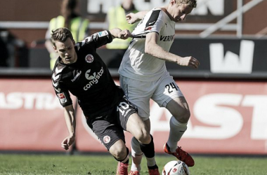FC St. Pauli 1-3 SV Sandhausen: Sandhausen win at Millerntor thanks to early goals