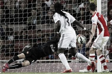 Doccia fredda per l'Arsenal: Gomis castiga e fa volare lo Swansea