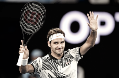 Federer retorna às quadras com vitória na estreia do Australian Open