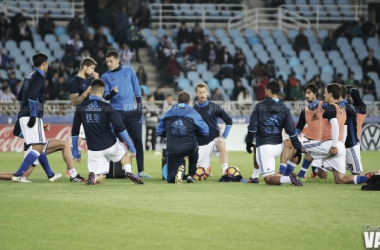 Plan de entrenamientos de cara al partido frente al Valencia