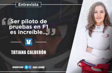 Entrevista a Tatiana Calderón: &quot;Ser piloto de pruebas de un equipo de Fórmula 1 es increíble&quot;