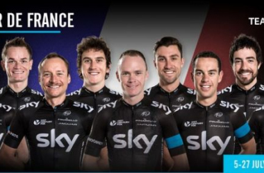 Sky presenta su nueve mirando hacia un nuevo amarillo de Froome