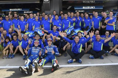 End of a positive two years for Team Suzuki Ecstar, Vinales and Aleix Espargaro